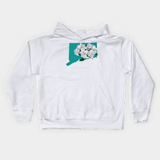 Connecticut Mountain Laurel Kids Hoodie